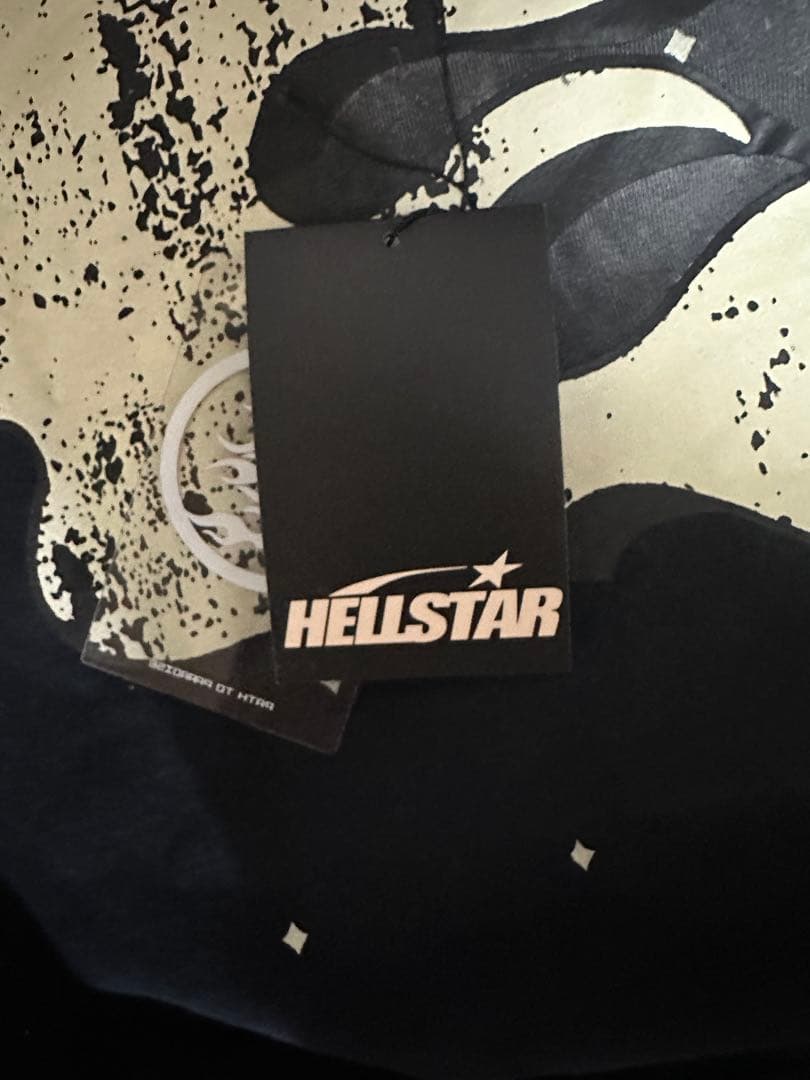 Hellstar フレイムデザイン パーカー