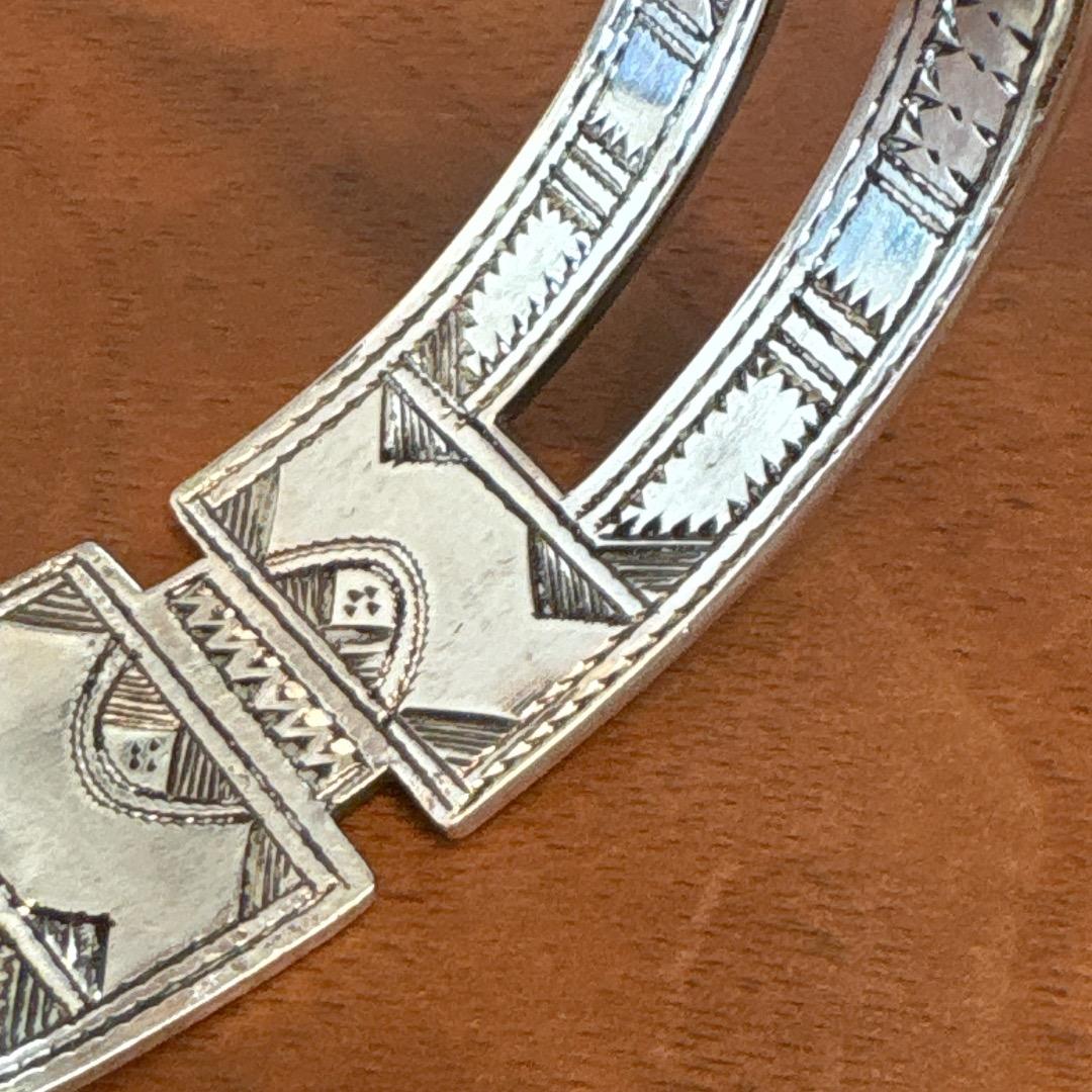 トゥアレグシルバー　バングル　シルバーバングル