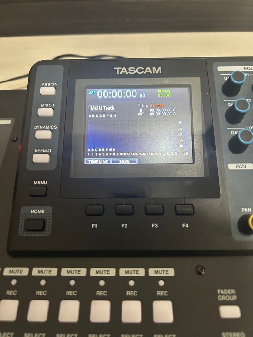 【美品】TASCAM マルチトラックレコーダーDP-24SD