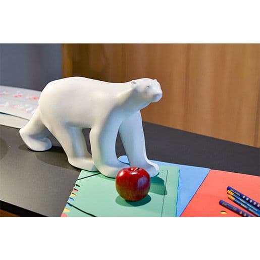 フランソワ ポンポン ルーブル美術館 ムラージュ工房 大型 シロクマ