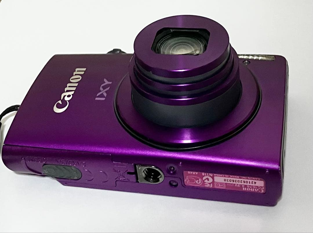 キヤノンCanon IXY600F 紫 箱なし