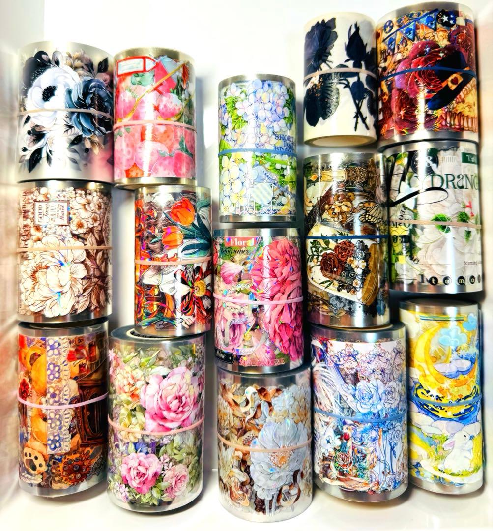 ＊*＊様 最終!!海外マステ・コラージュ素材他♥大量まとめ売り☆特盛バージョン