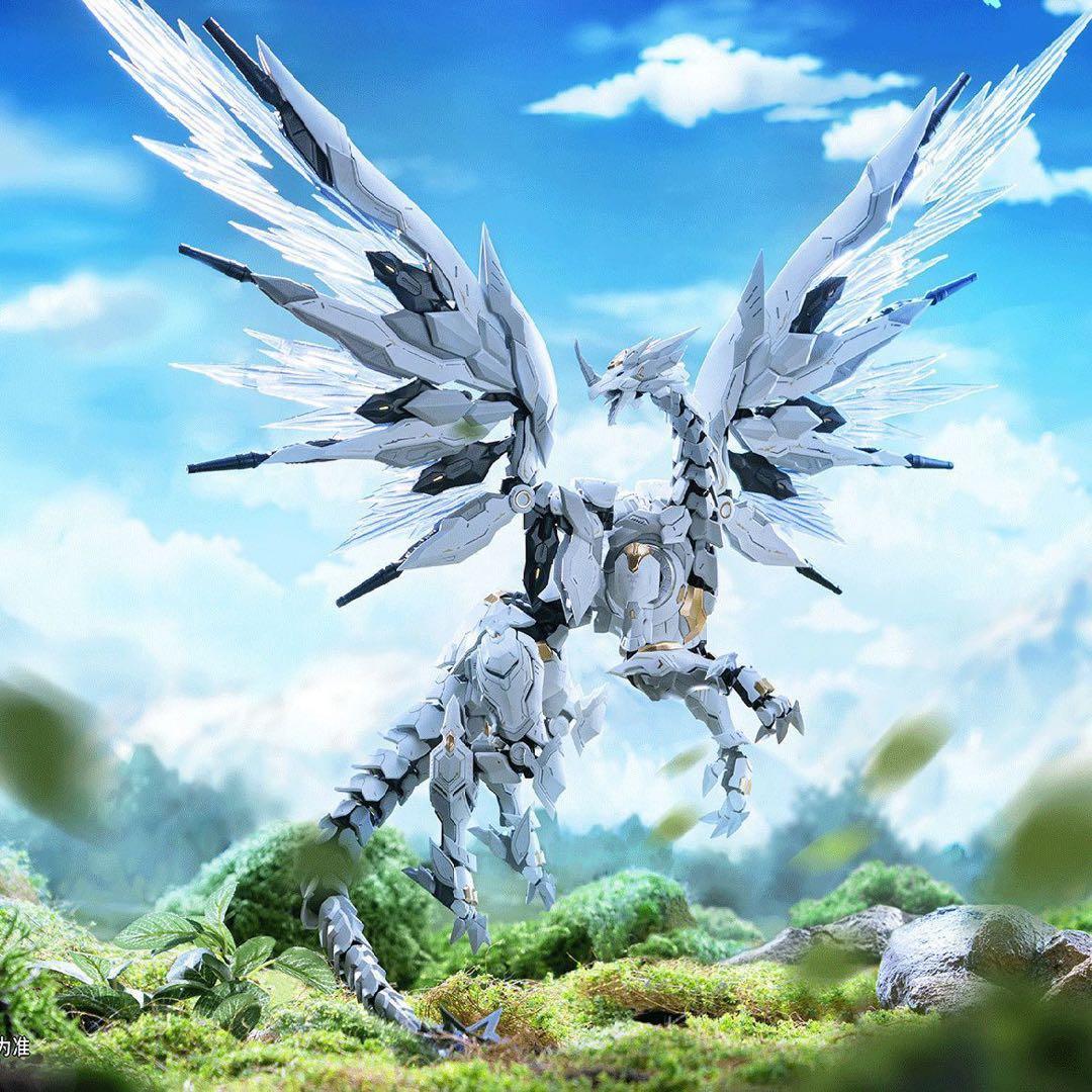 塑霊模型1/12 『白昼流星』 魔龍 白昼·ドーン​＆流星·ミデル組み立て