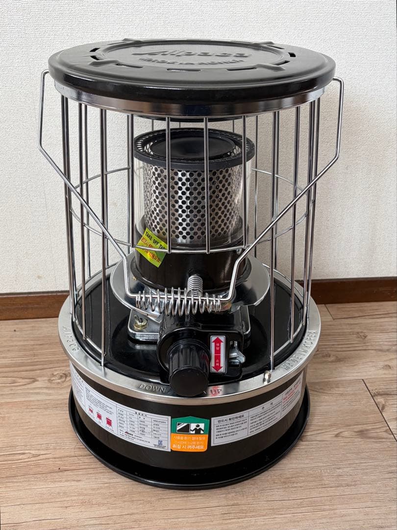 【未使用品】アルパカ ストーブ TS-77A ブラック 韓国製 入手困難 アルパカ ストーブ TS-77A