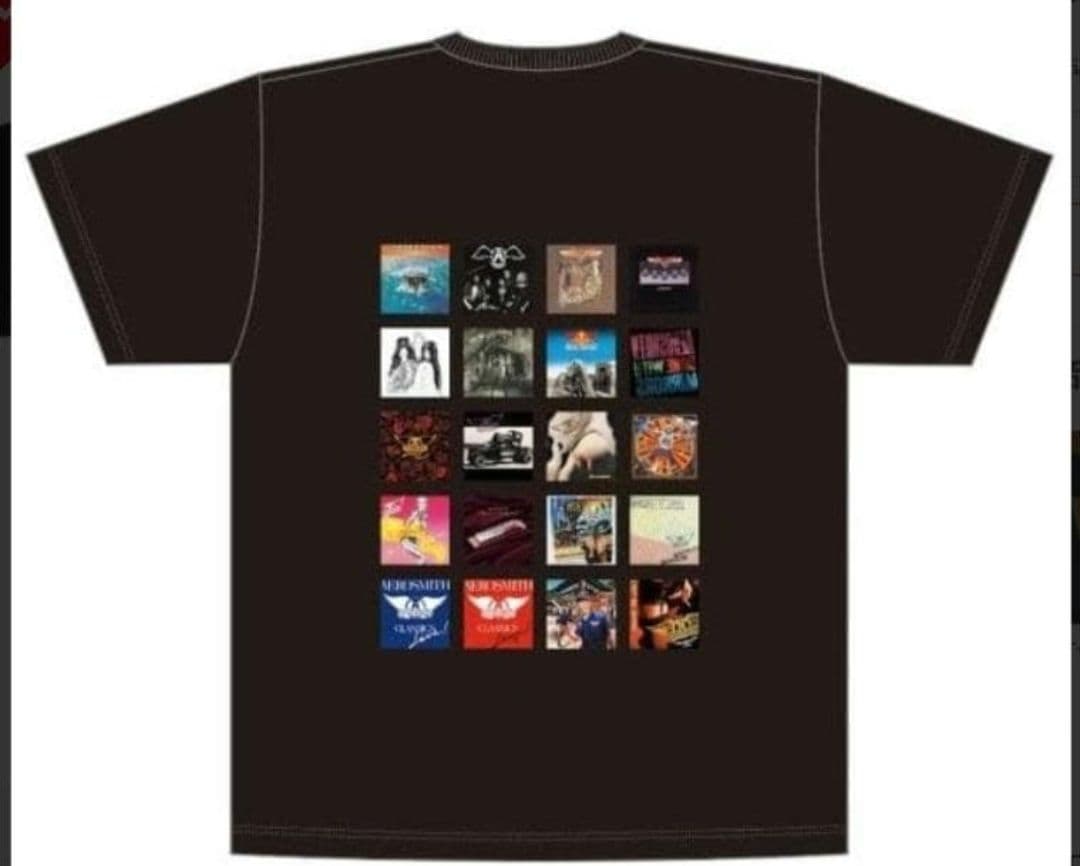 非売品・未開封・激レア】エアロスミス 復刻20タイトルジャケ写 T