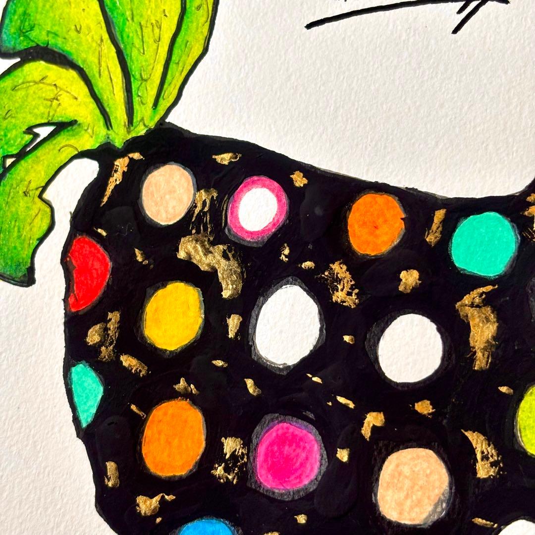 k*i様 「 偽らない美しさ 」｜絵画 原画 抽象画 絵 動物画 ドローイング