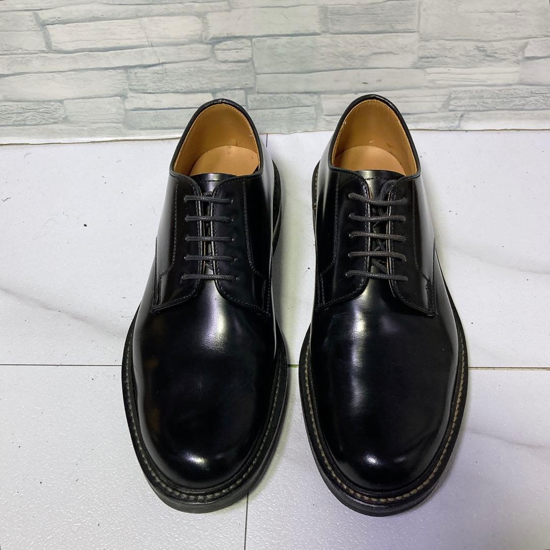 極美品 REGAL リーガル ビジネスシューズ JU13 本革 ブラック 25