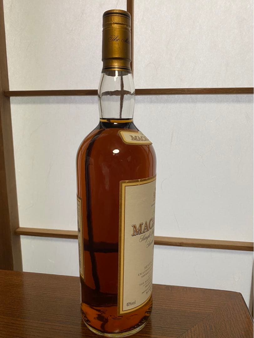 希少マッカラン7年未開封 箱無し