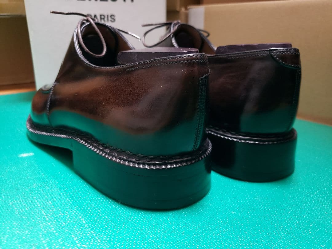 【希少・美品】Berluti ベルルッティ ノルベジェーゼ ダークブラウン　8