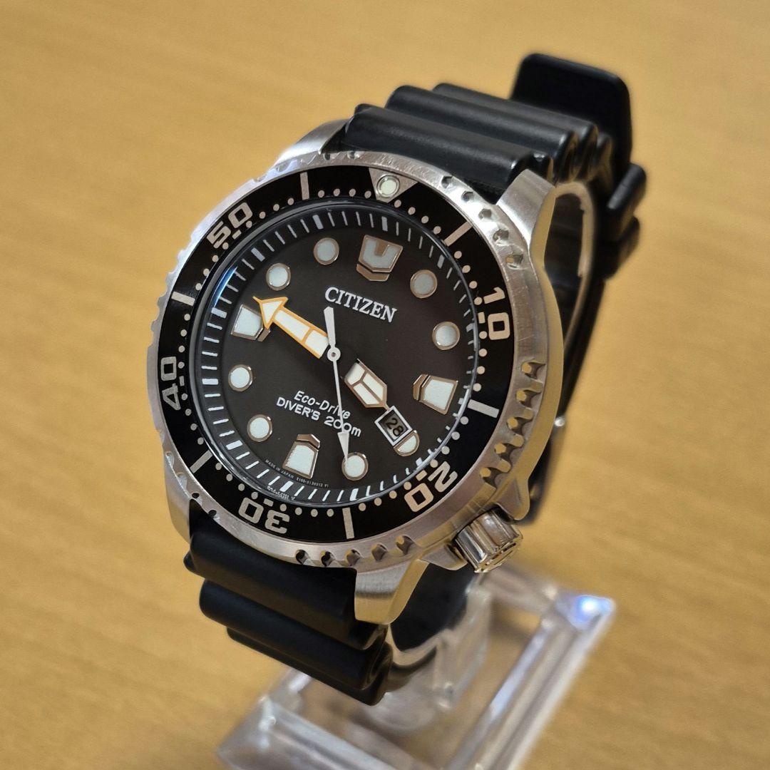 美品【CITIZEN／PROMASTER】ソーラー メンズ腕時計BN0156