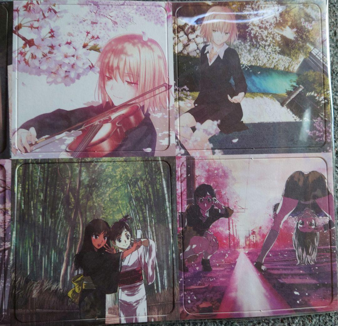 Rubicon Hearts 京都、春 大判同人誌、紙製コースター セット