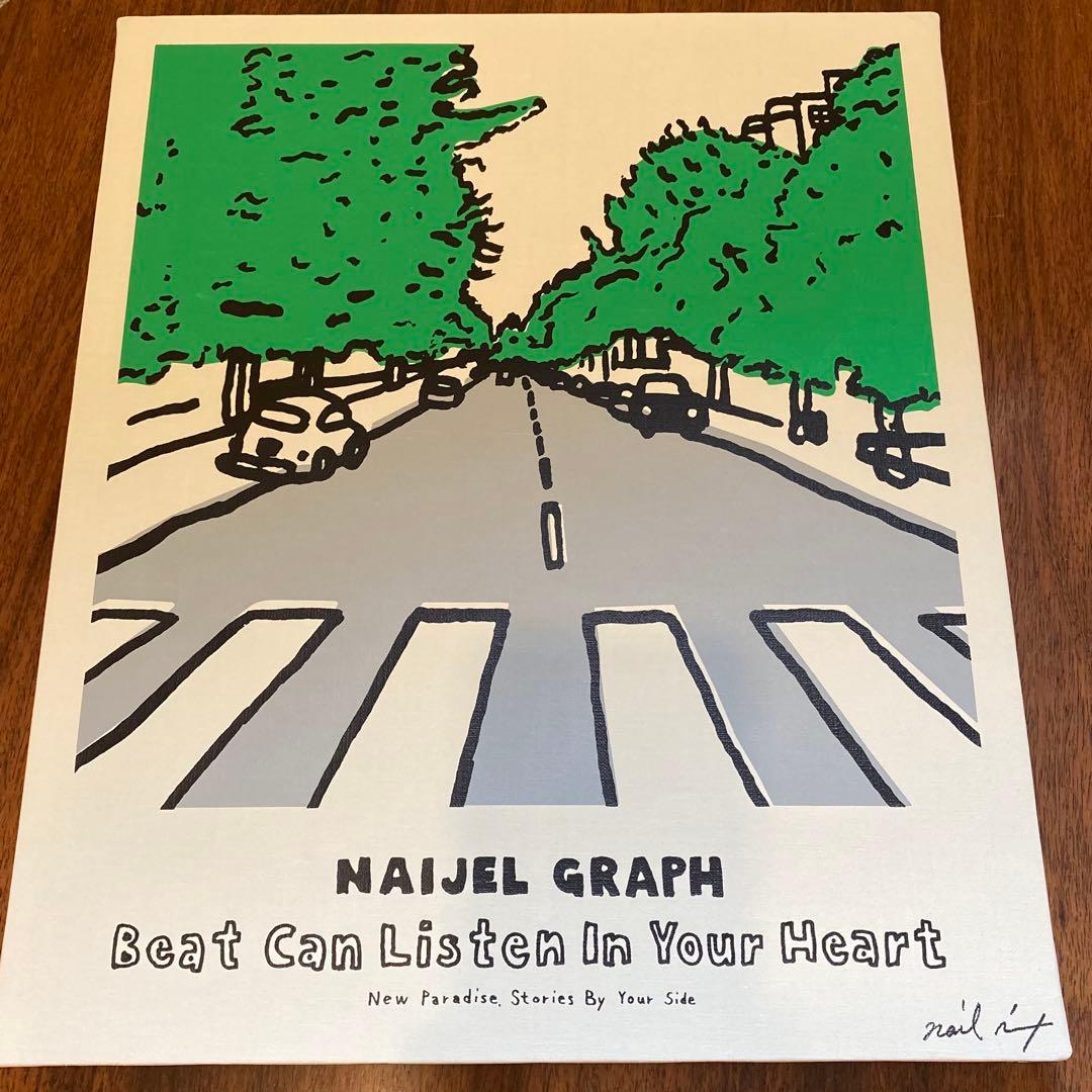 送料込　NAIJEL GRAPH シルクスクリーン　額装　ナイジェルグラフ