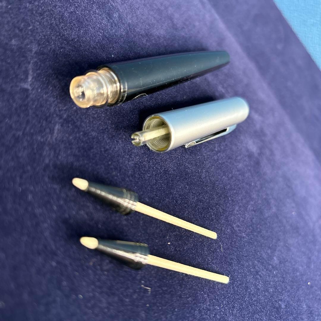 未使用2本セット ソフトペン PLATINUM PEN シルバー 昭和レトロ