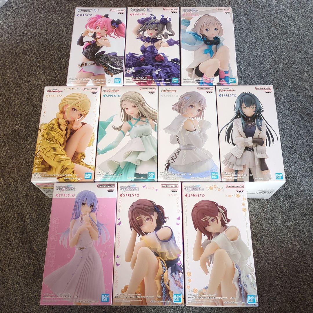 アイドルマスター　ESPRESTO　プライズフィギュア　まとめ売り アミューズメント専用 新フィギュアブランド『ESPRESTO』始動