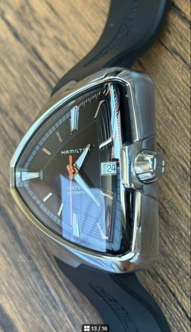 美品 HAMILTON ハミルトン ベンチュラ プレスリー自動巻