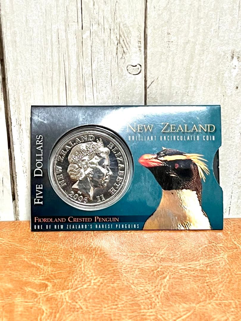 フィヨルドランドペンギン ニュージーランドプルーフコインセット 2005
