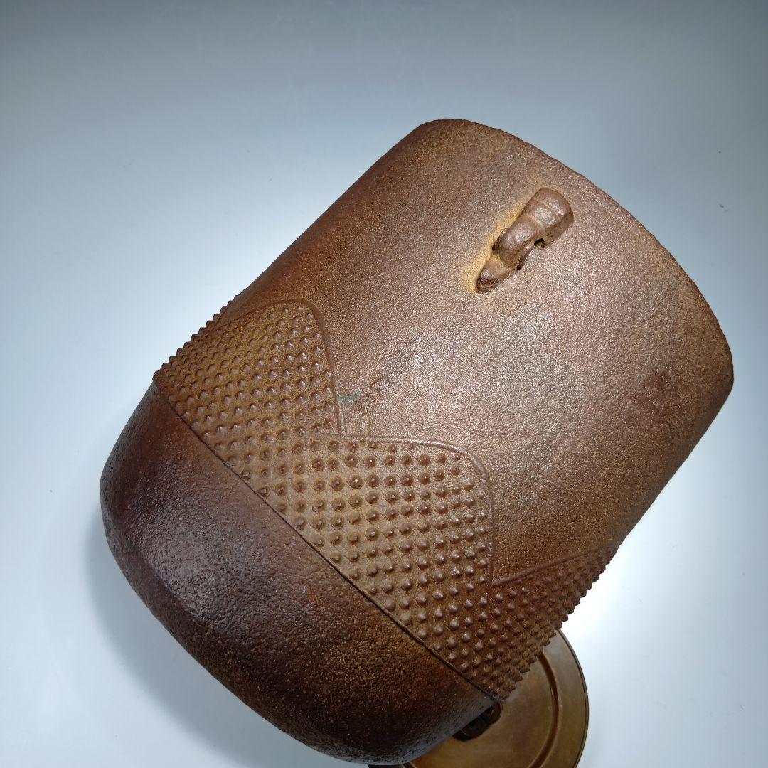 最終値下げ 茶道具 金森紹栄 遠山釜 共箱