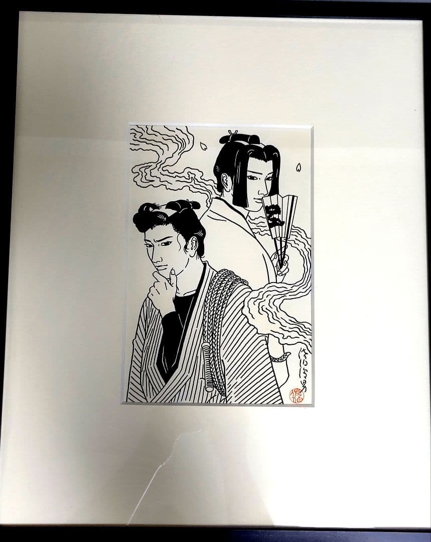 佐伯俊男　直筆原画　額装