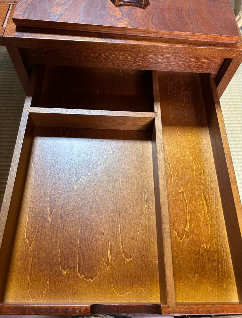 折りたたみ文机 高級 けやき 日本製