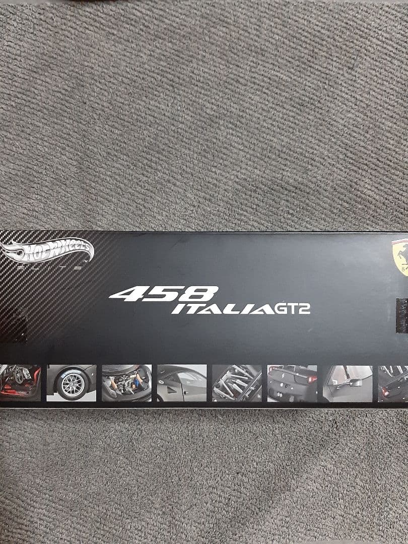 未開封 ホットウィール 1/18 Ferrari 458 ITALIA GT2