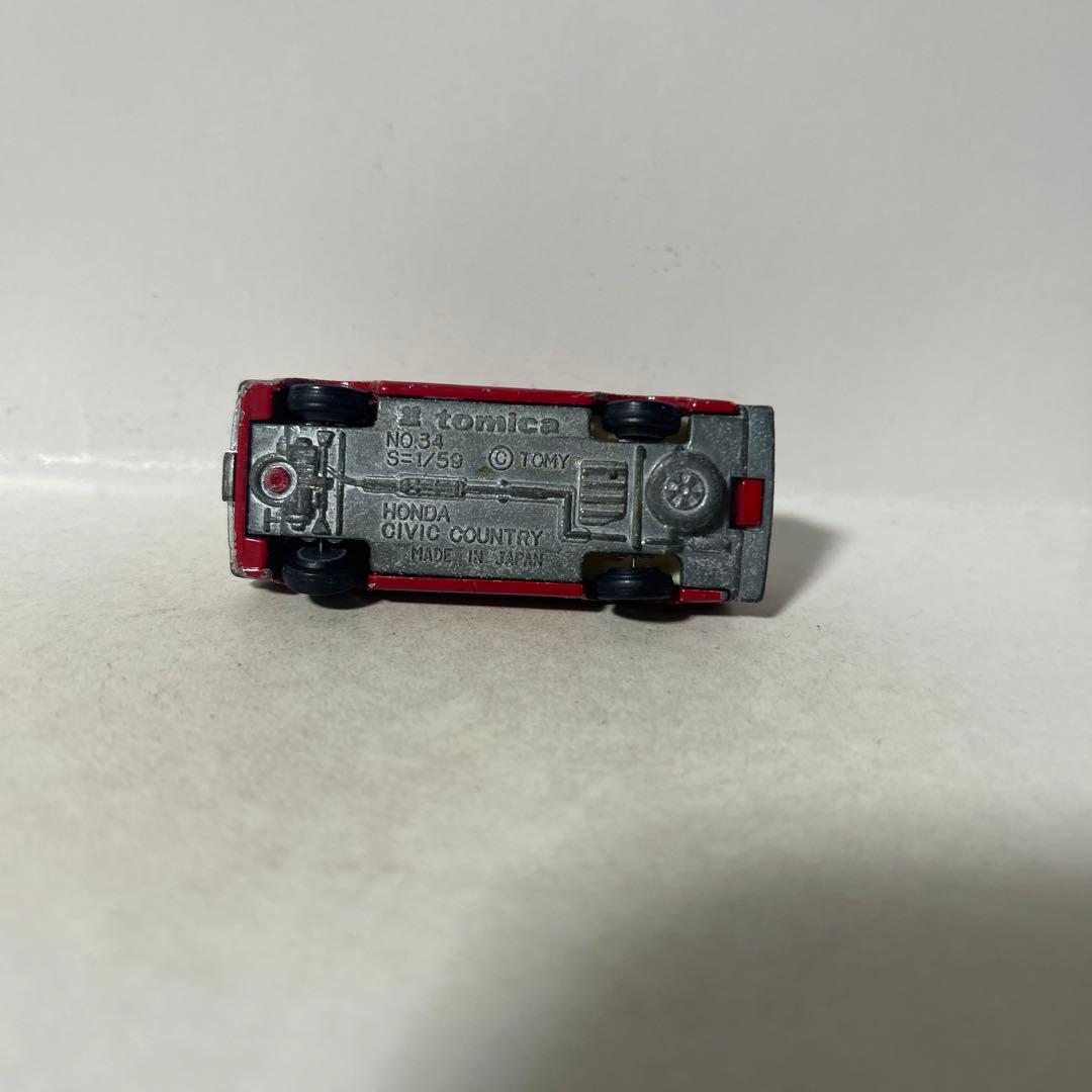 トミカ 黒箱 34 スーパーギフト 単品 ホンダシビックカントリー 本体のみ