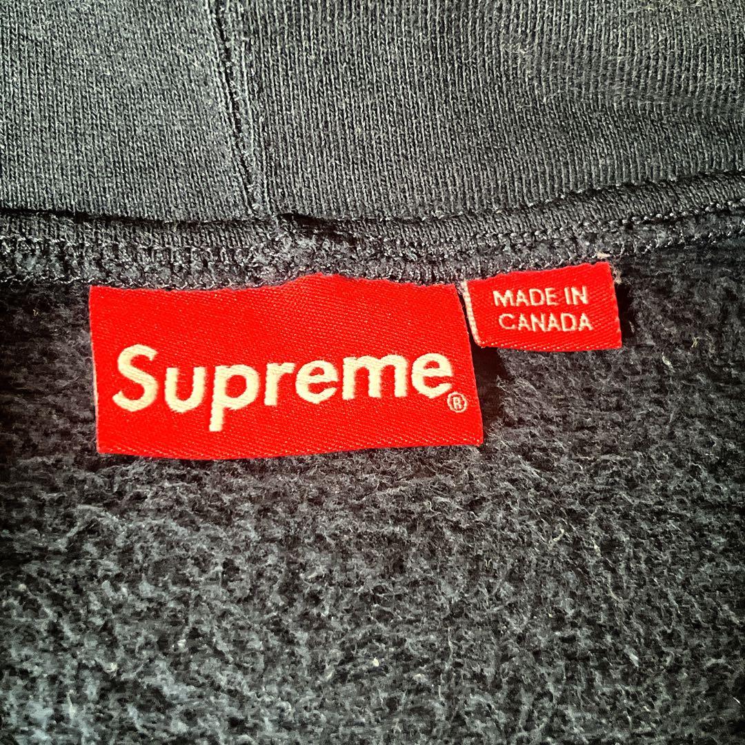 supreme Reflective Small Box Zip Up パーカー