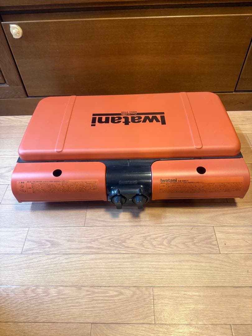 Iwatani カセットガススタンドBBQグリル グリルスター CB-SBG-2