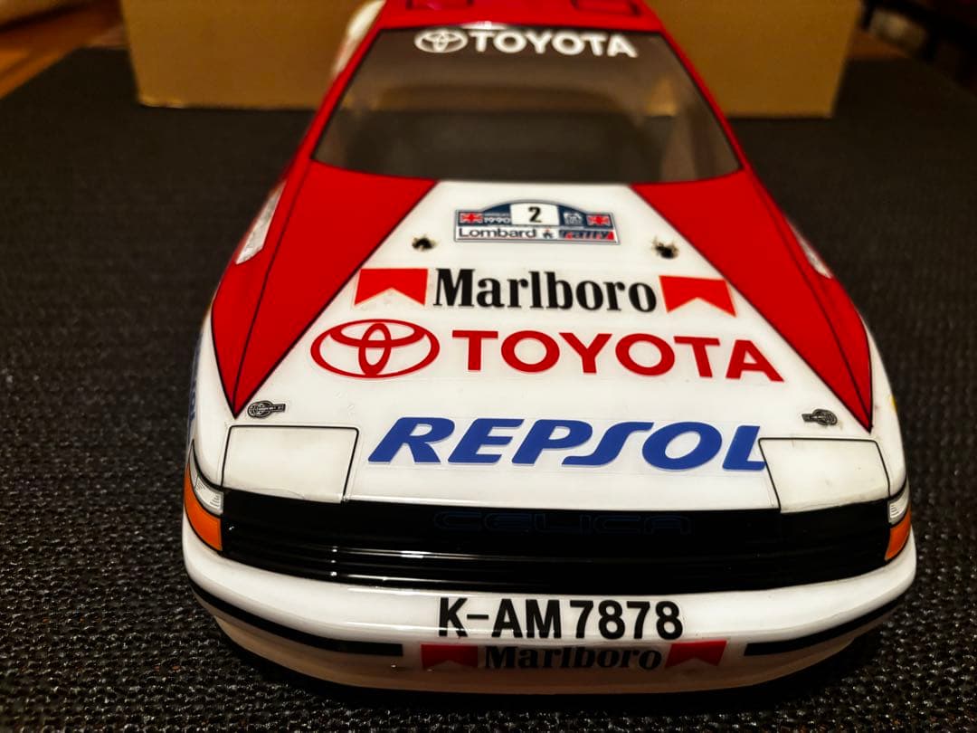 タミヤ　セリカGT-FOUR （ST165）塗装済み未走行ボディ（TT02用）