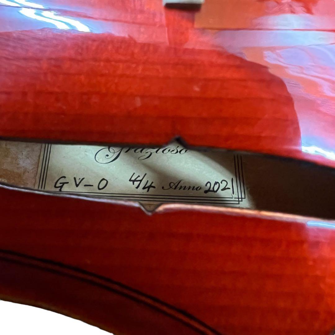 【美品】GRAZIOSO GV-0 4/4 バイオリン 2021年製