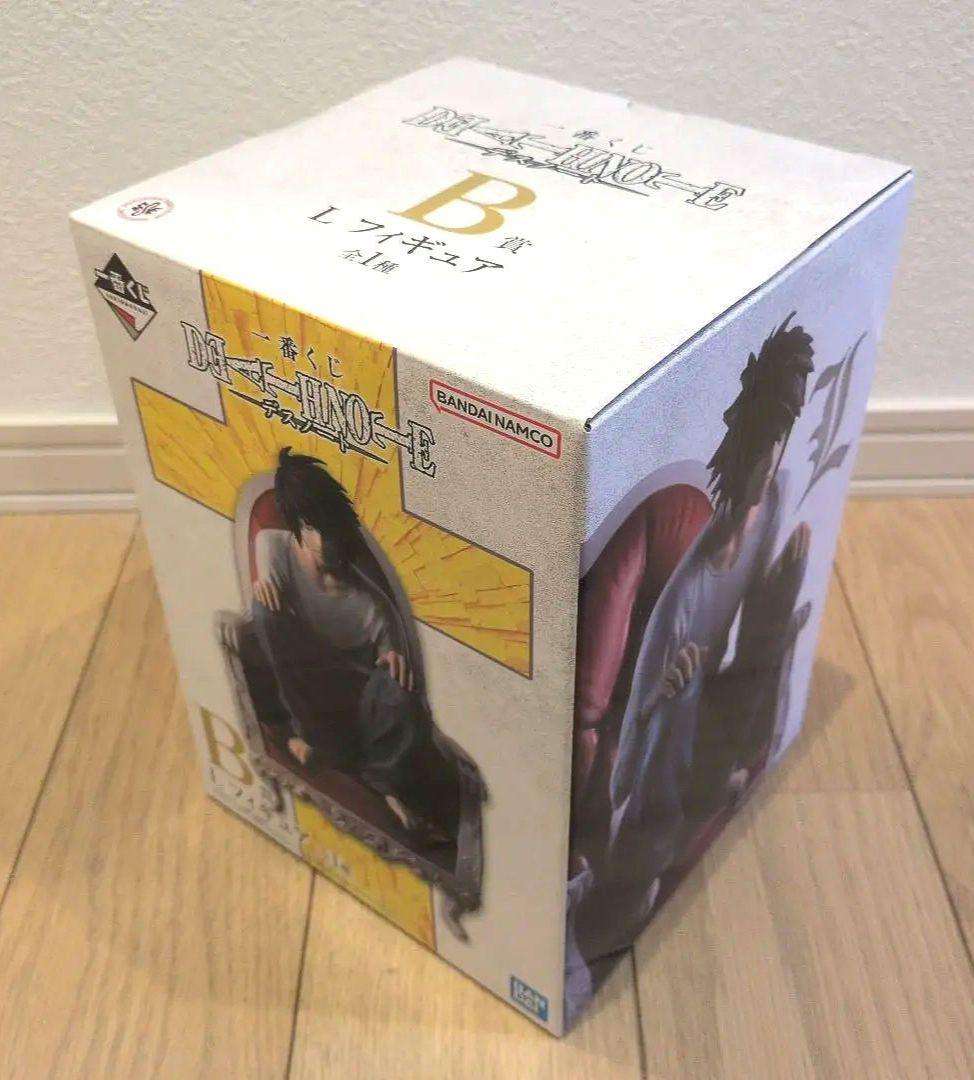 一番くじ DEATH NOTE B賞 Lフィギュア、E賞食器アソート