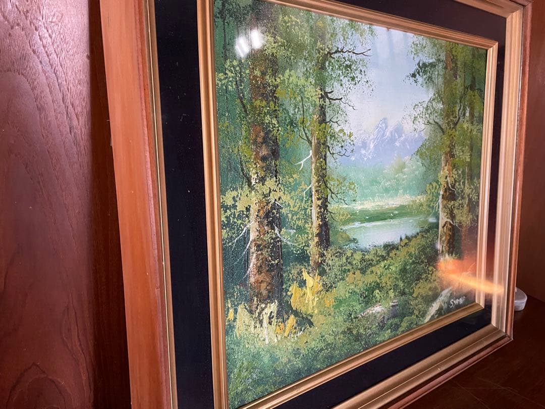 油彩画 風景画 S. Yamada