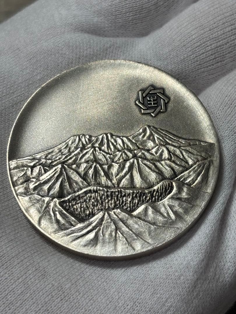 【純銀製】組織功労者表彰「信頼と行動」純銀メダル 56.7g！純銀刻印有り！