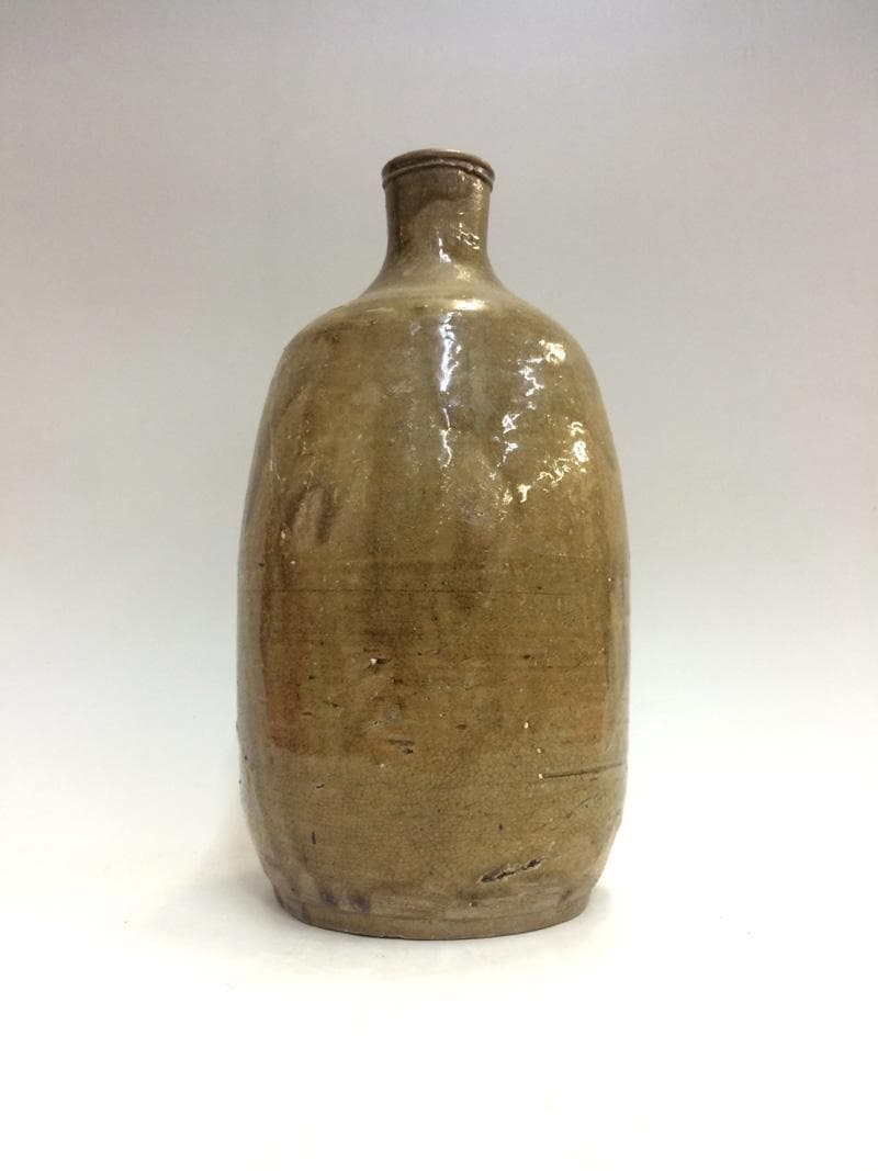 ★骨董一点もの！　黄瀬戸/瀬戸焼　徳利　江戸中~後期　1780~1810年頃_5