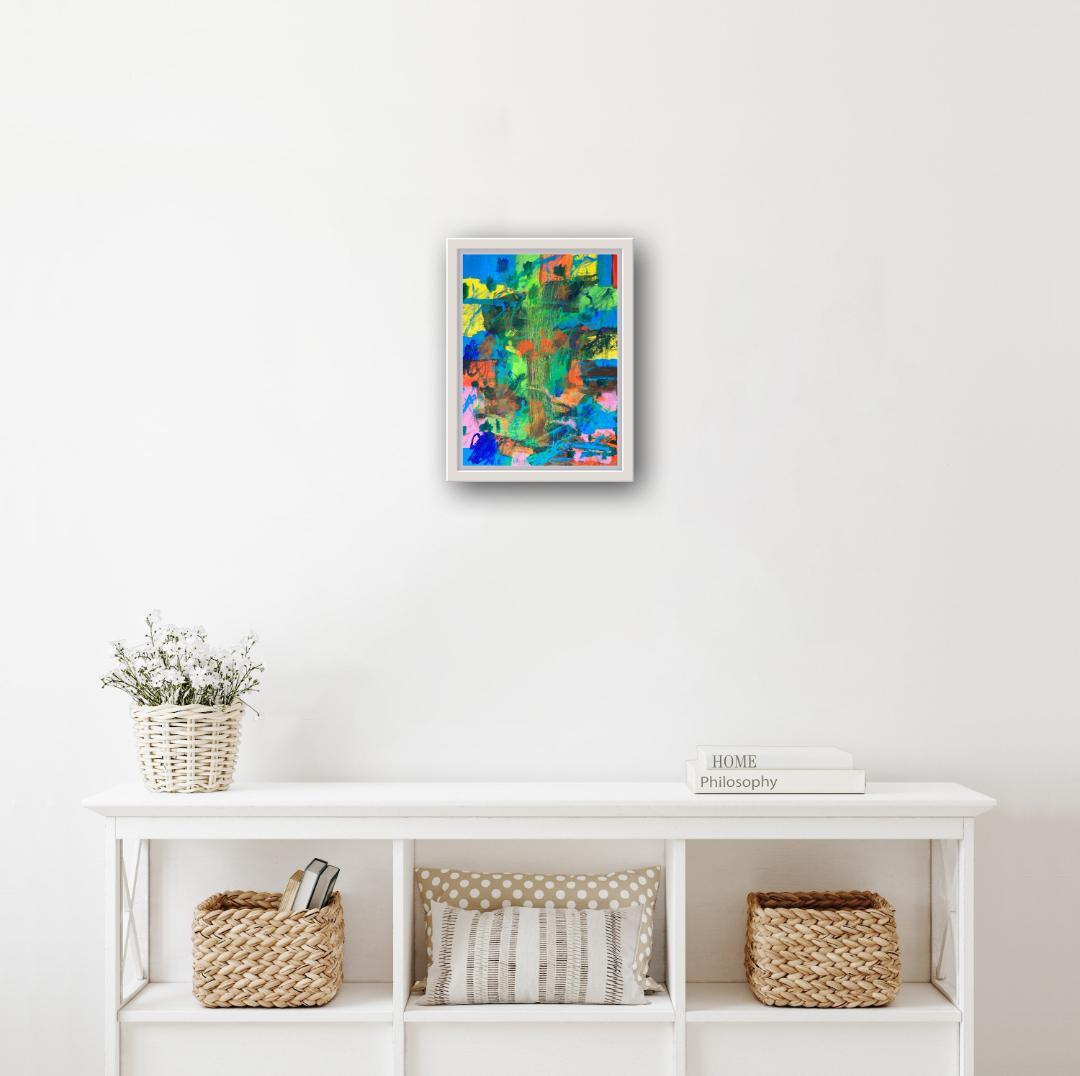 奇天烈Ⅰ / モダン画 キャンバス 117×91㎝ F50 原画のみ 現代アート