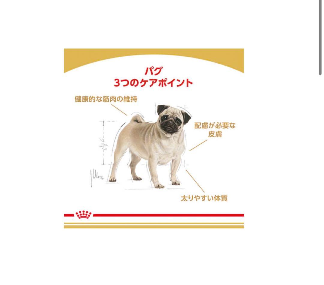 【 CANIN】パグ用ドライフード 1.5kg×5袋セット早い者勝ち‼️