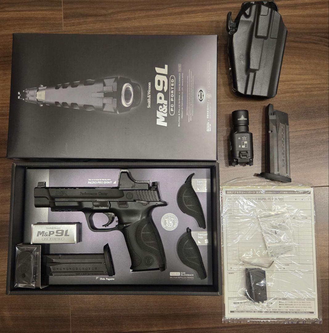 【hasa3】京マルイ M&P 9L PCポーテッド ガスガンセット hasa3】京マルイ M&P 9L PCポーテッド ガスガンセット hasa3】京マルイ