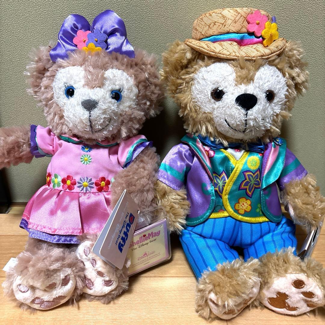 香港ディズニーランド イースター ダッフィー シェリーメイ ぬいぐるみ