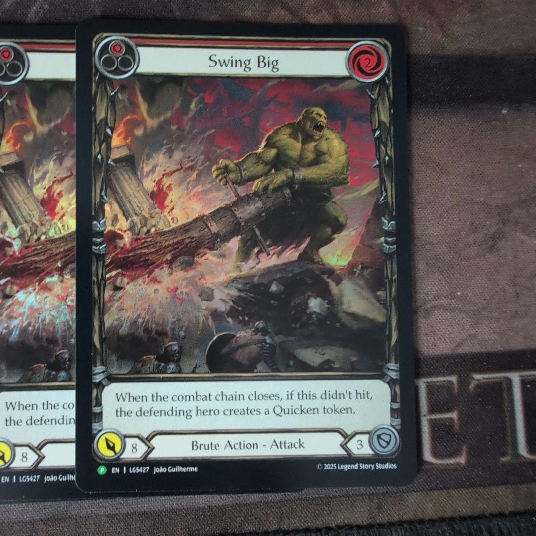 FaB　Swing Big プロモ　3枚セット