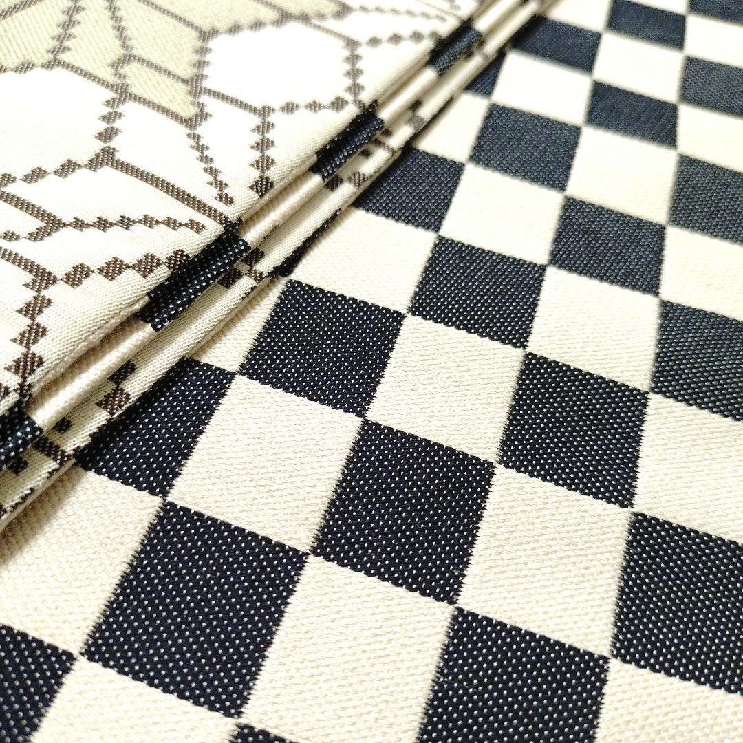 正絹 西陣織 半幅帯《新品未使用》日本製