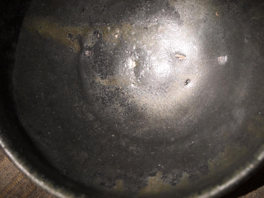 人気作家☆加地学【師：森岡成好】☆黒茶碗