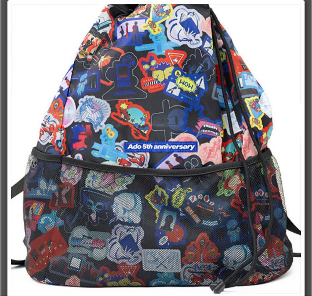 Ado5th Anniversary ポップアップストア ナップザック リュック Ado 5th Anniversary POPUP-STORE ナップザック【グッズ】 | Ado