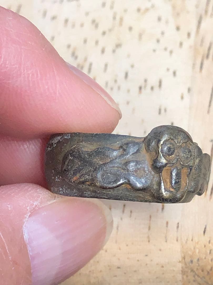 ビンテージ スカル 髑髏 骸骨 リング アンティーク ネイバーフッド レトロ