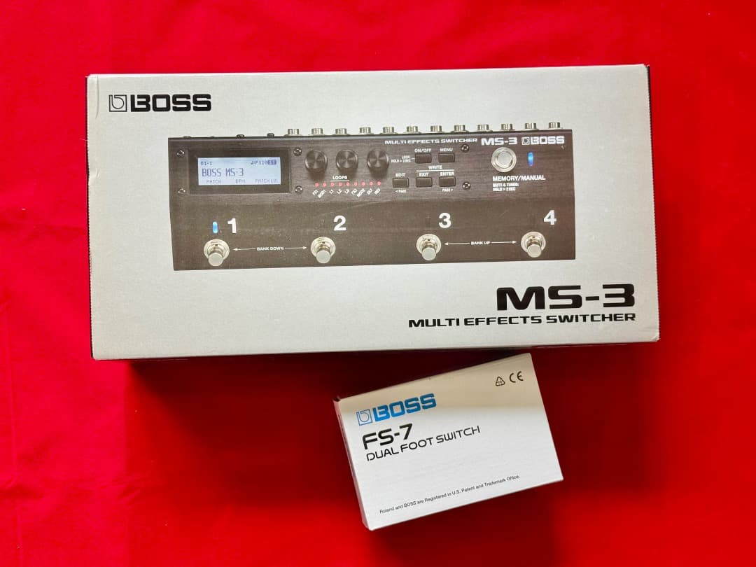 BOSS MS-3＋FS-7セット！