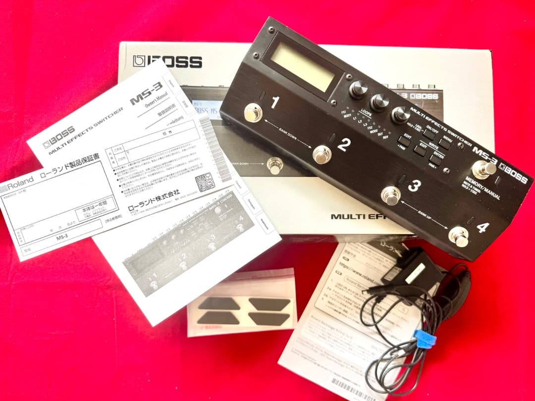 BOSS MS-3＋FS-7セット！
