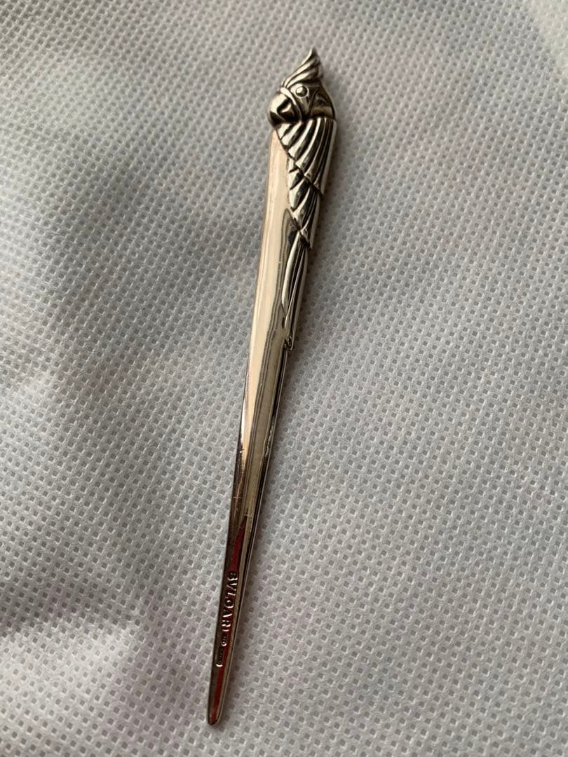 ブルガリ BVLGARI ペーパーナイフ パロットバード レターオープナー