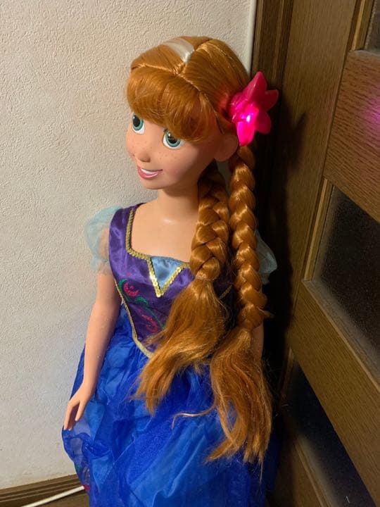 ディズニー　アナ雪　フローズン　ANNA MY SIZE DOLL