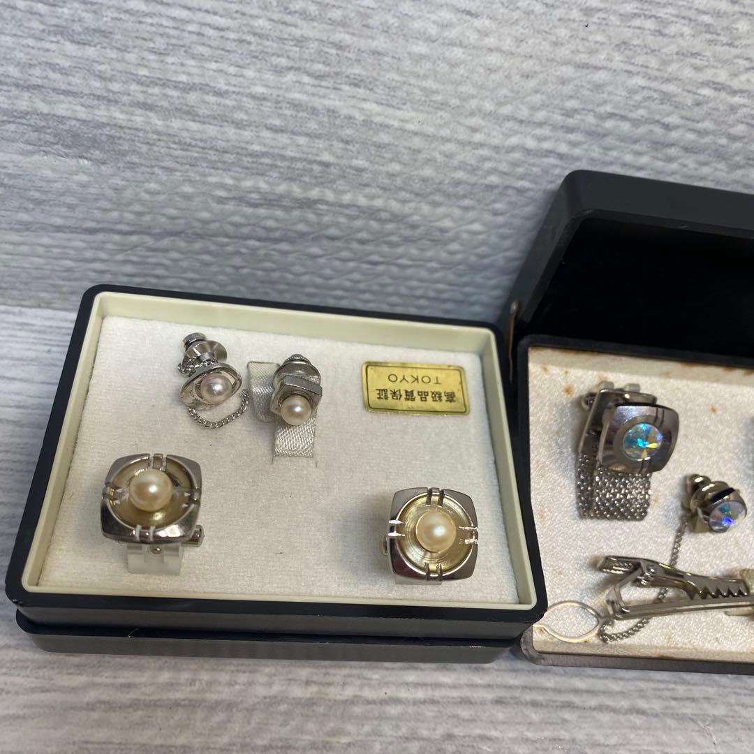 アクセサリー　タイピン・カフス　まとめ売り