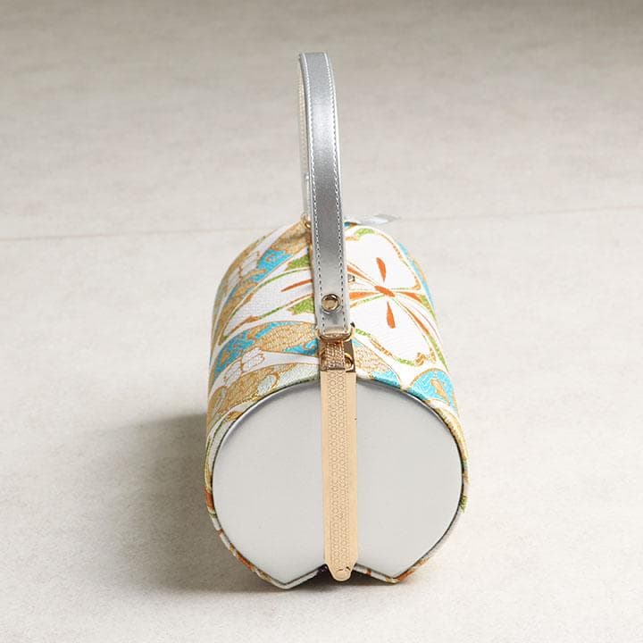 【新品】振袖用 草履バッグセット　古典 七宝文様　02809N