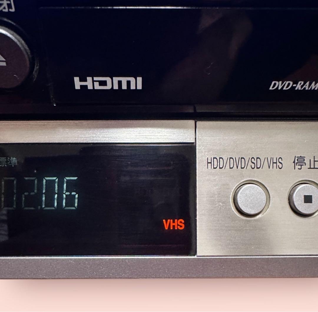 Panasonic VHS一体型DVDレコーダーDMR-EX200V ダビング可