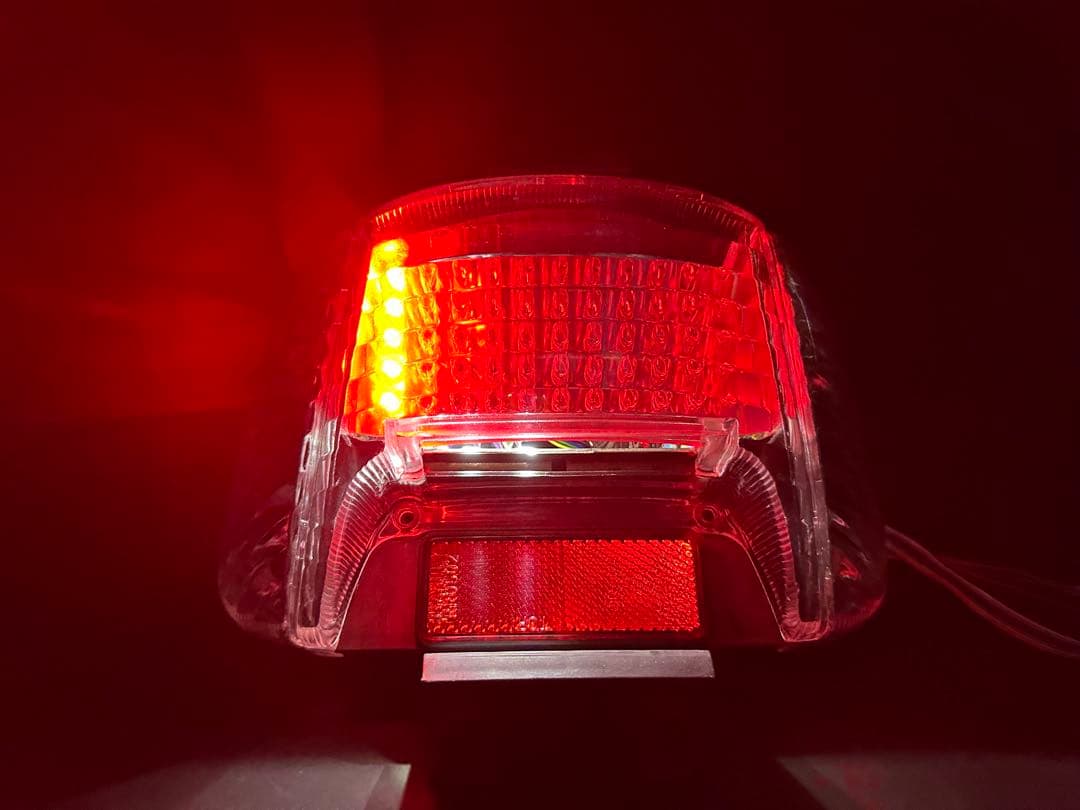 ZX DIO af34 af35 流星テール LED バイク led テープ 赤